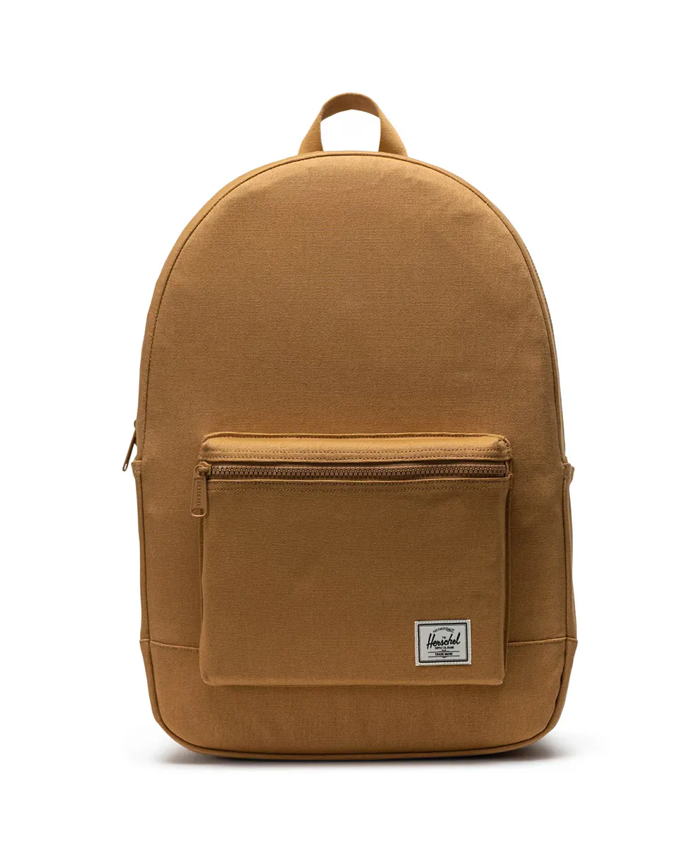 

Мужской рюкзак из коричневой хлопчатобумажной ткани Herschel, коричневый