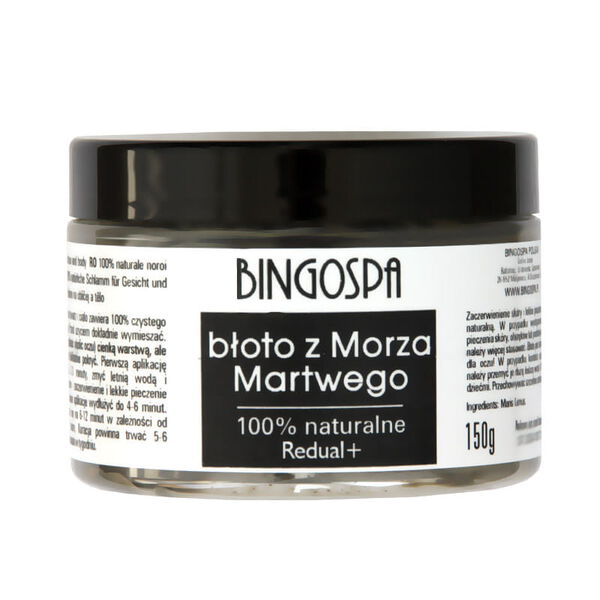 

Грязь Мертвого моря 100%, угревая сыпь, себорея, 150 г Bingospa Redual+