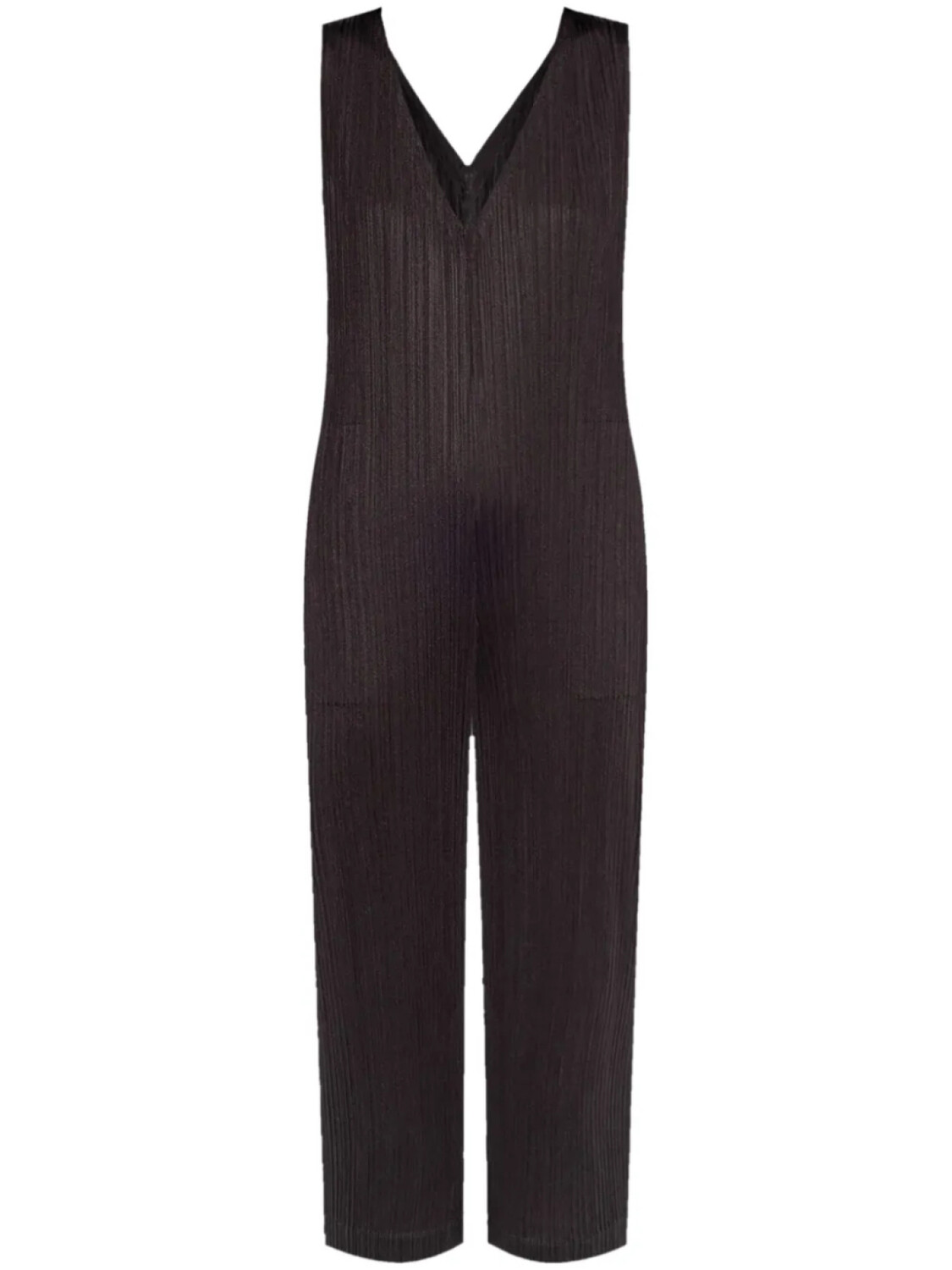 

Pleats Please Issey Miyake плиссированный комбинезон, коричневый