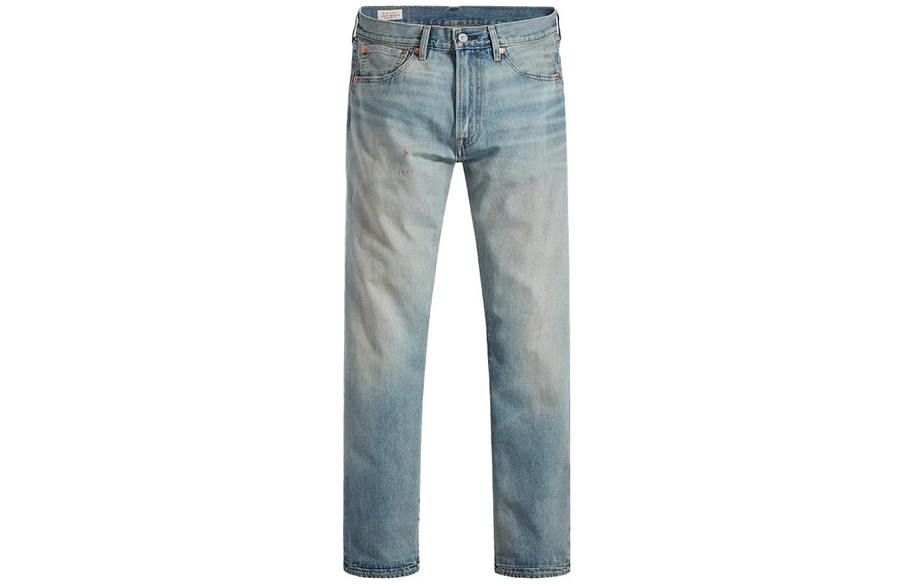 Levis Джинсы мужские серо-голубые умеренно прямые — фото 2