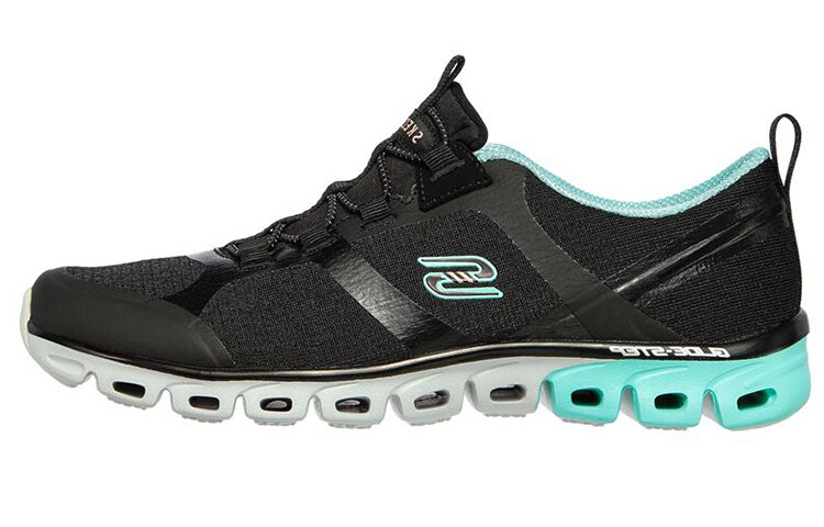 

Skechers Glide Step Lifestyle Shoes Women's Low-top Black/mint