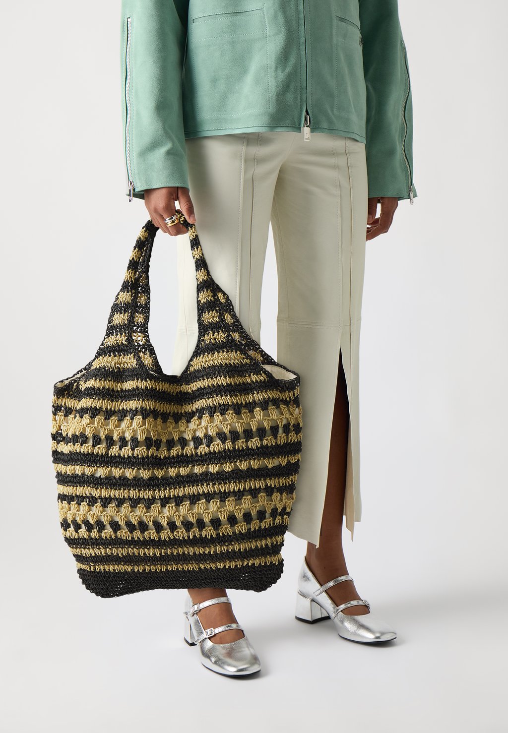 

Сумка-тоут WAFTED CAROLINA BAG Becksöndergaard, песочный