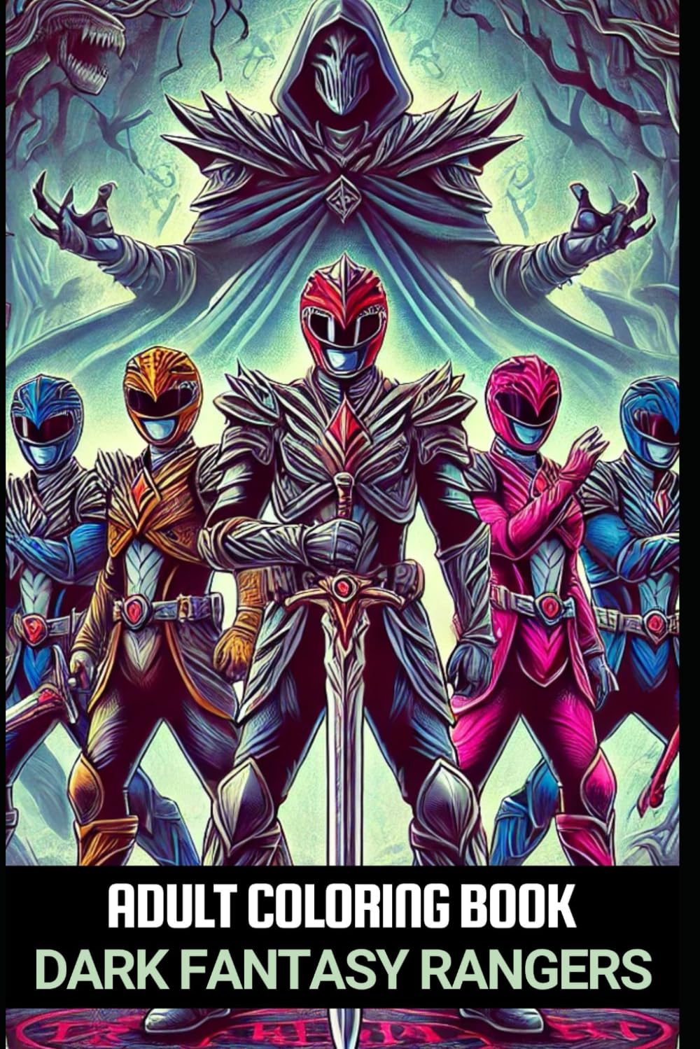 

Coloring Book for Adults | Advanced Dark Fantasy Rangers: Adult Coloring Book Stress Relieving Design Featuring Relaxing Thin Coloring Pattern for Adult Relaxation (Independently published)