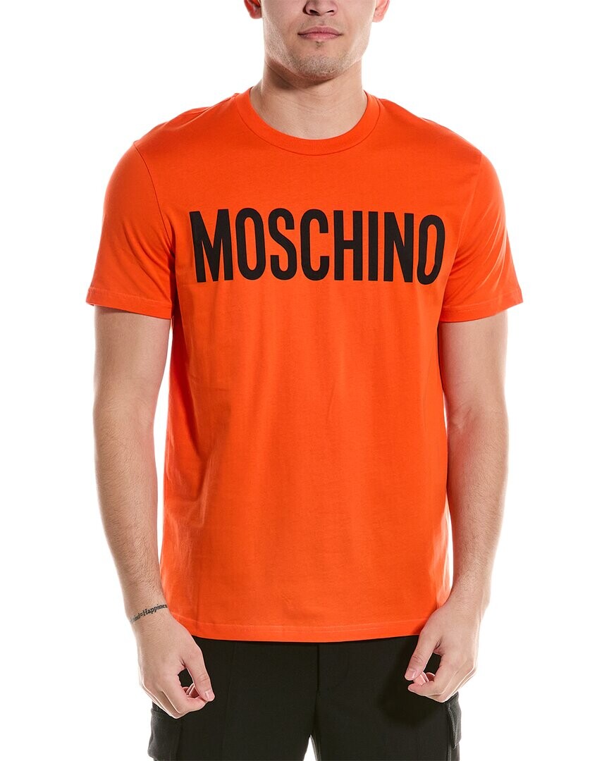 

Футболка Москино Moschino, оранжевый