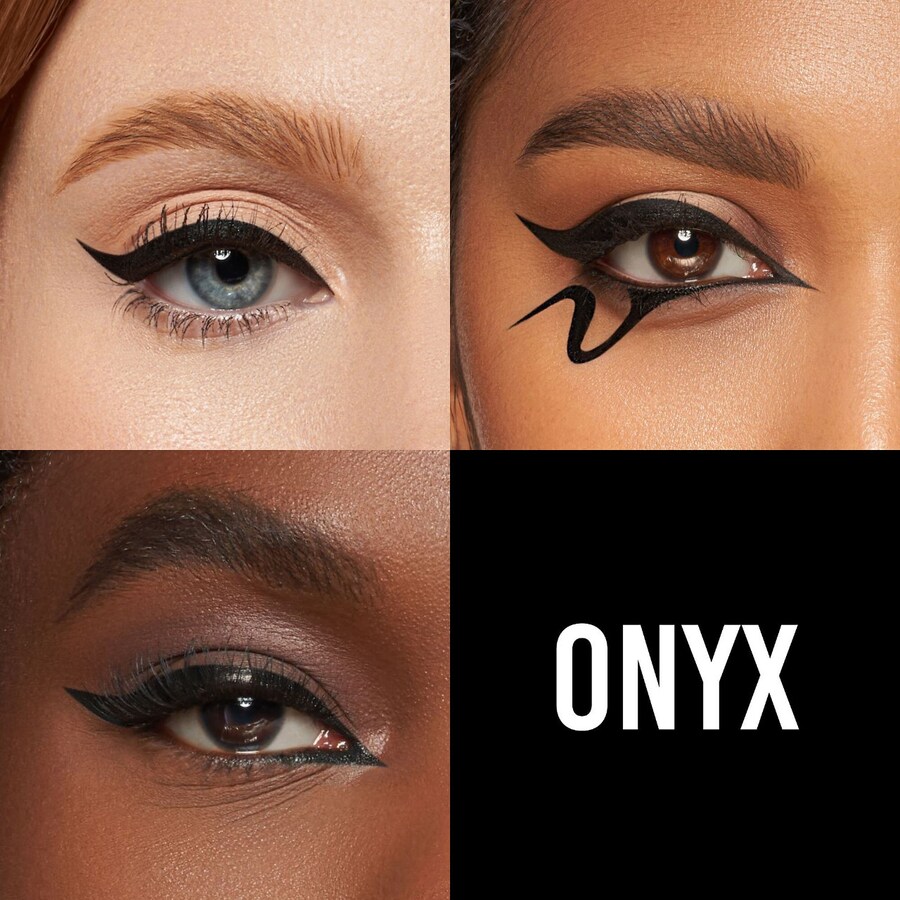 Линейная кисть, жидкая подводка для глаз. Danessa Myricks Beauty, 0.034 oz /1 ml, Onyx — фото 2