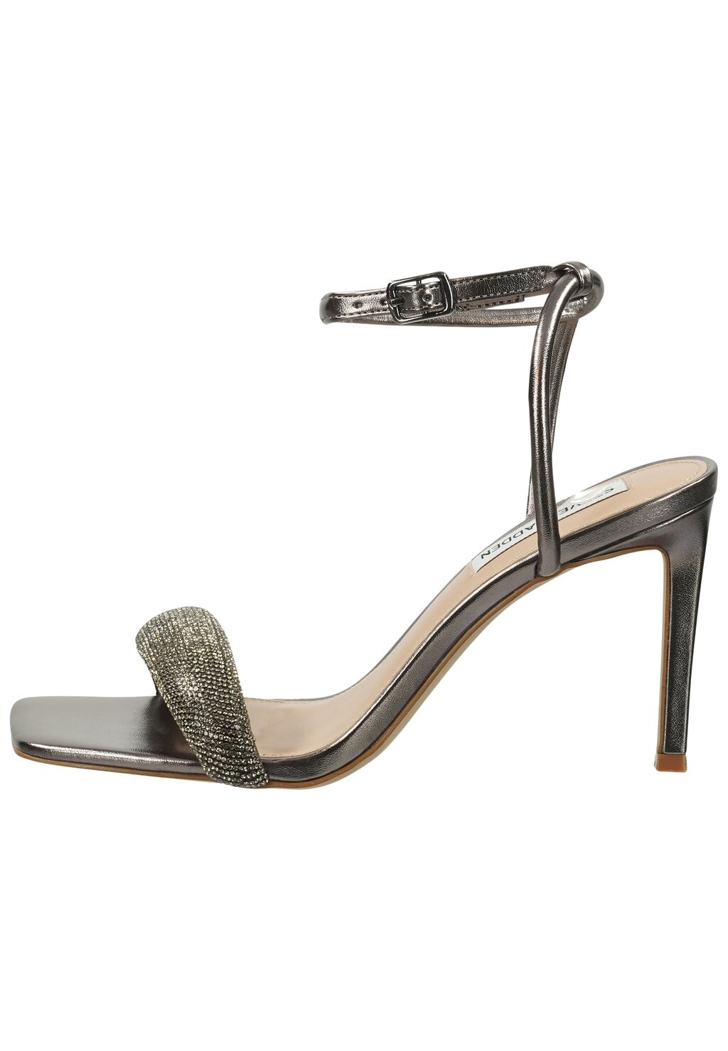 

Босоножки на каблуке Steve Madden, олово