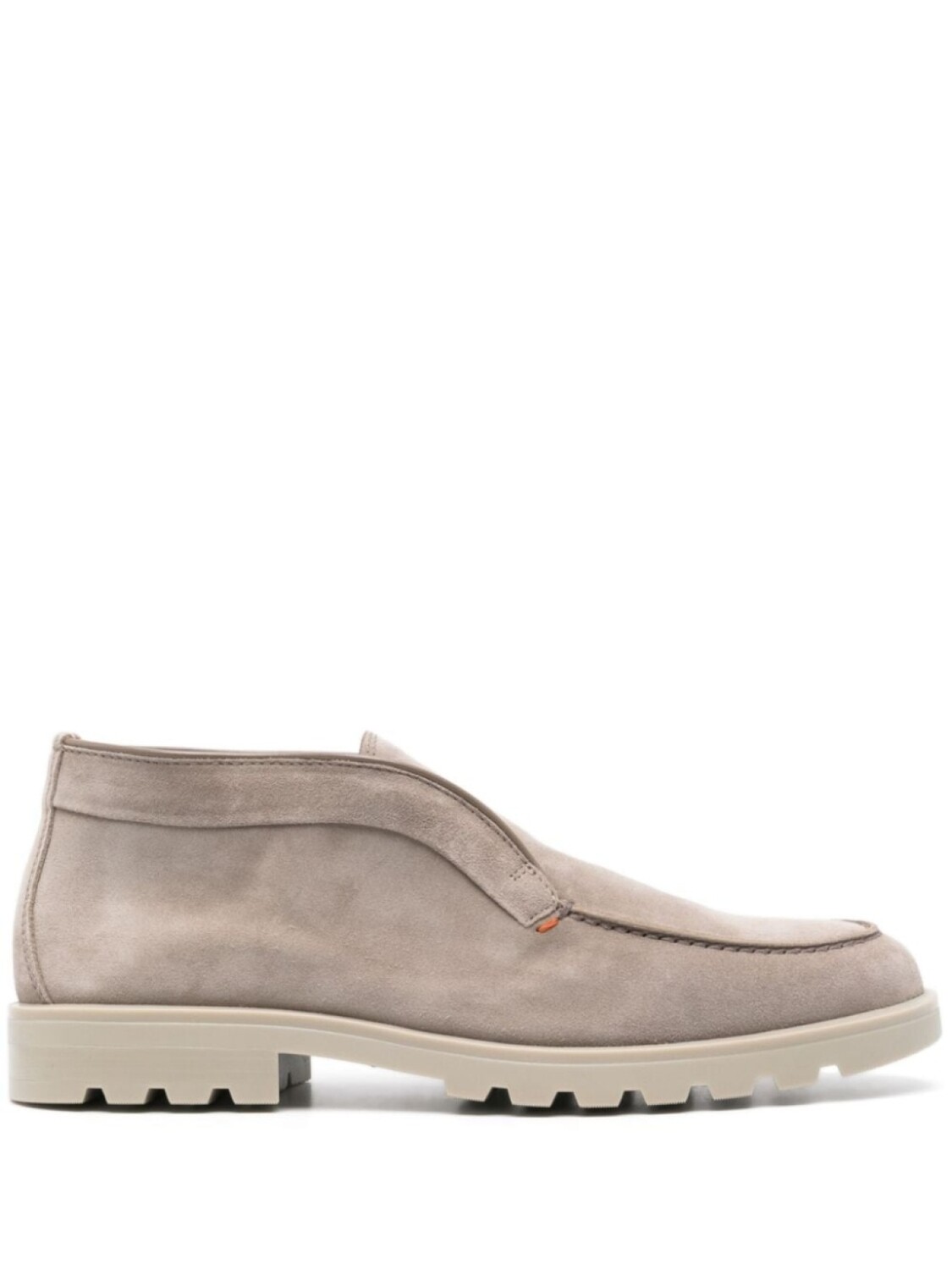 

Santoni замшевые сапоги, серый