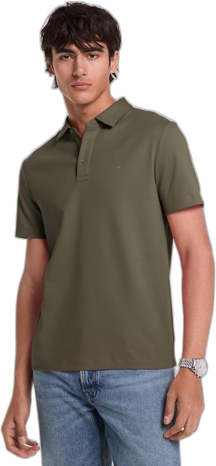 

Michael Kors мужская футболка-поло Sleek Mk, Ivy