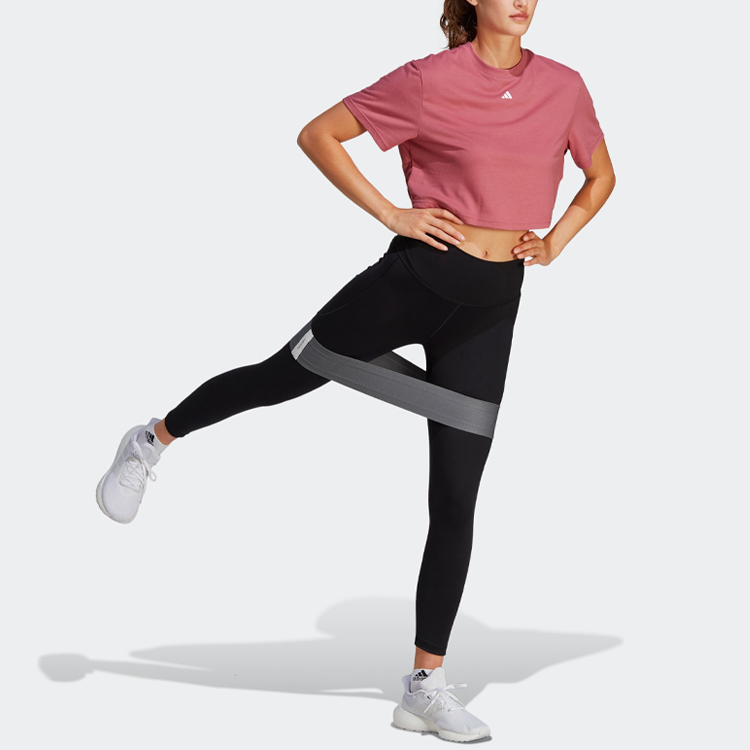 Футболка-кроп Adidas Stratum Powder — фото 4