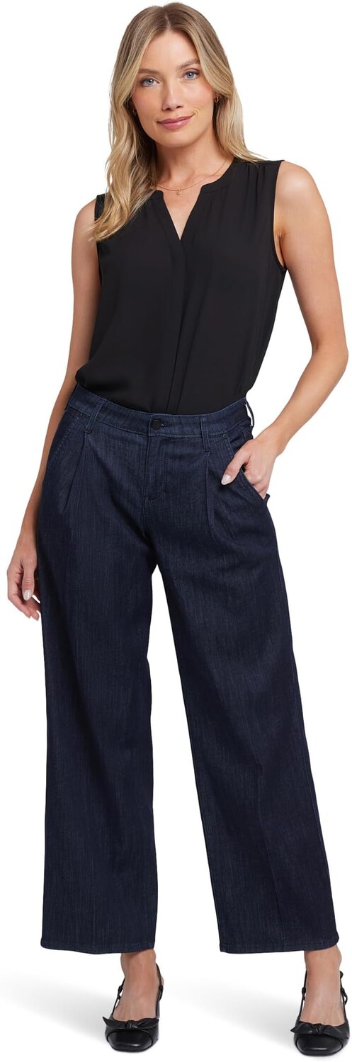 

Джинсы NYDJ Teresa Wide Leg Ankle in Rinse, цвет Rinse