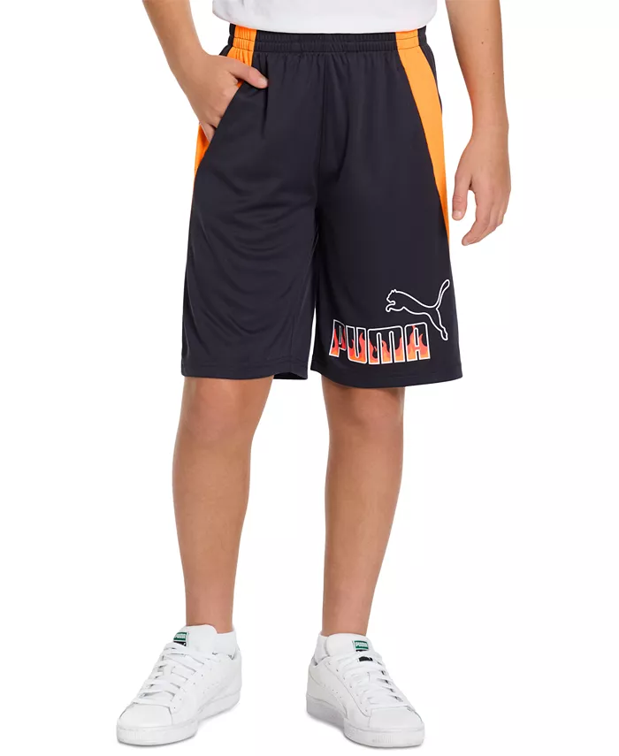 

Шорты с принтом Big Boys Logo Puma, серый