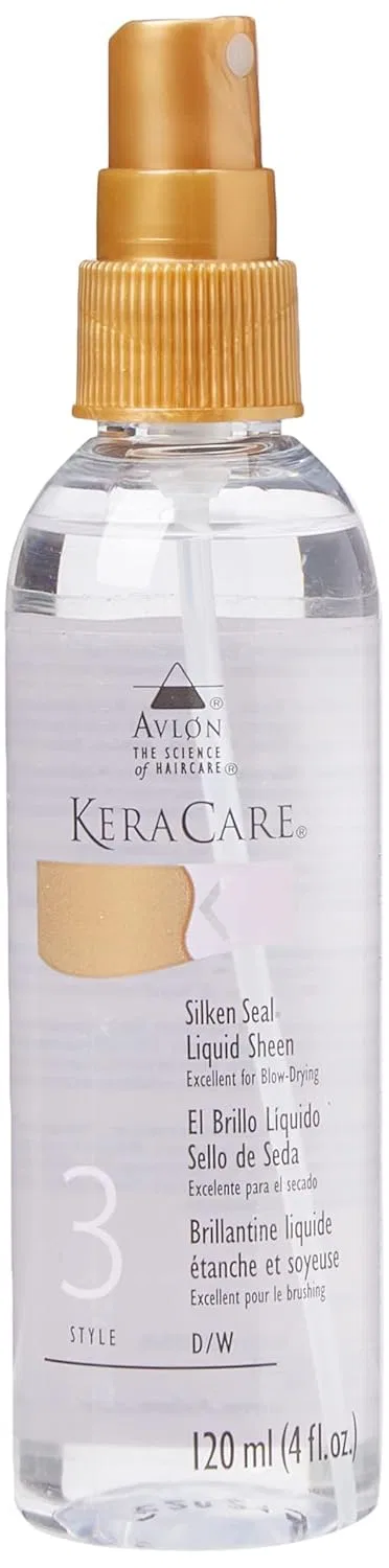 Спрей для блеска волос Avlon Keracare Silken Seal Liquid Sheen Style 3, 420 мл Avlon