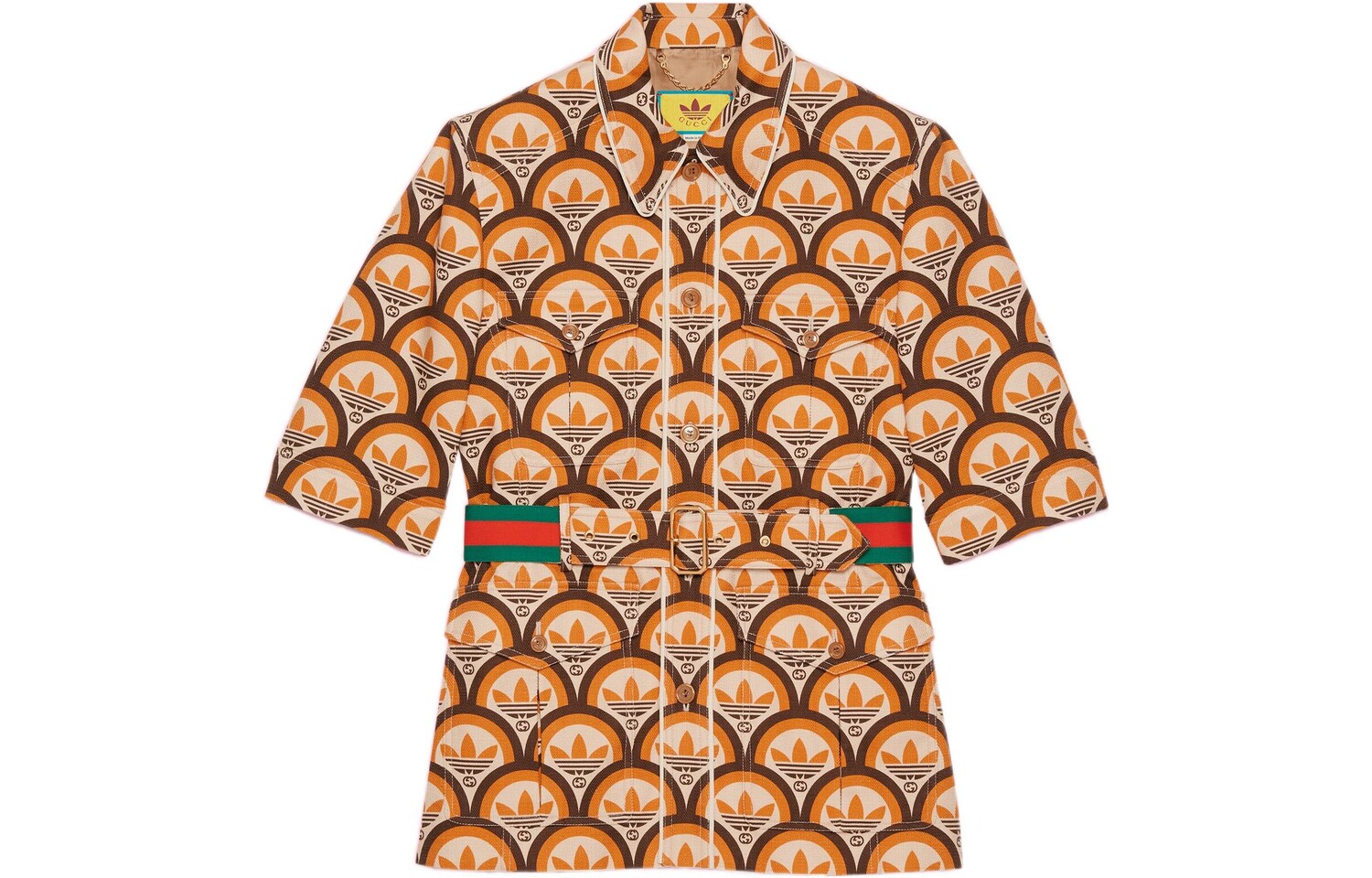 

Куртка Adidas Originals X ADIDAS мужская коричневая Gucci, коричневый