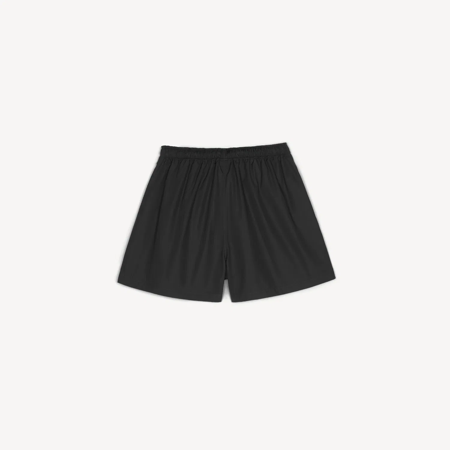 Мужские шорты Sketchy свободного кроя черного цвета BALENCIAGA, черный — фото 2