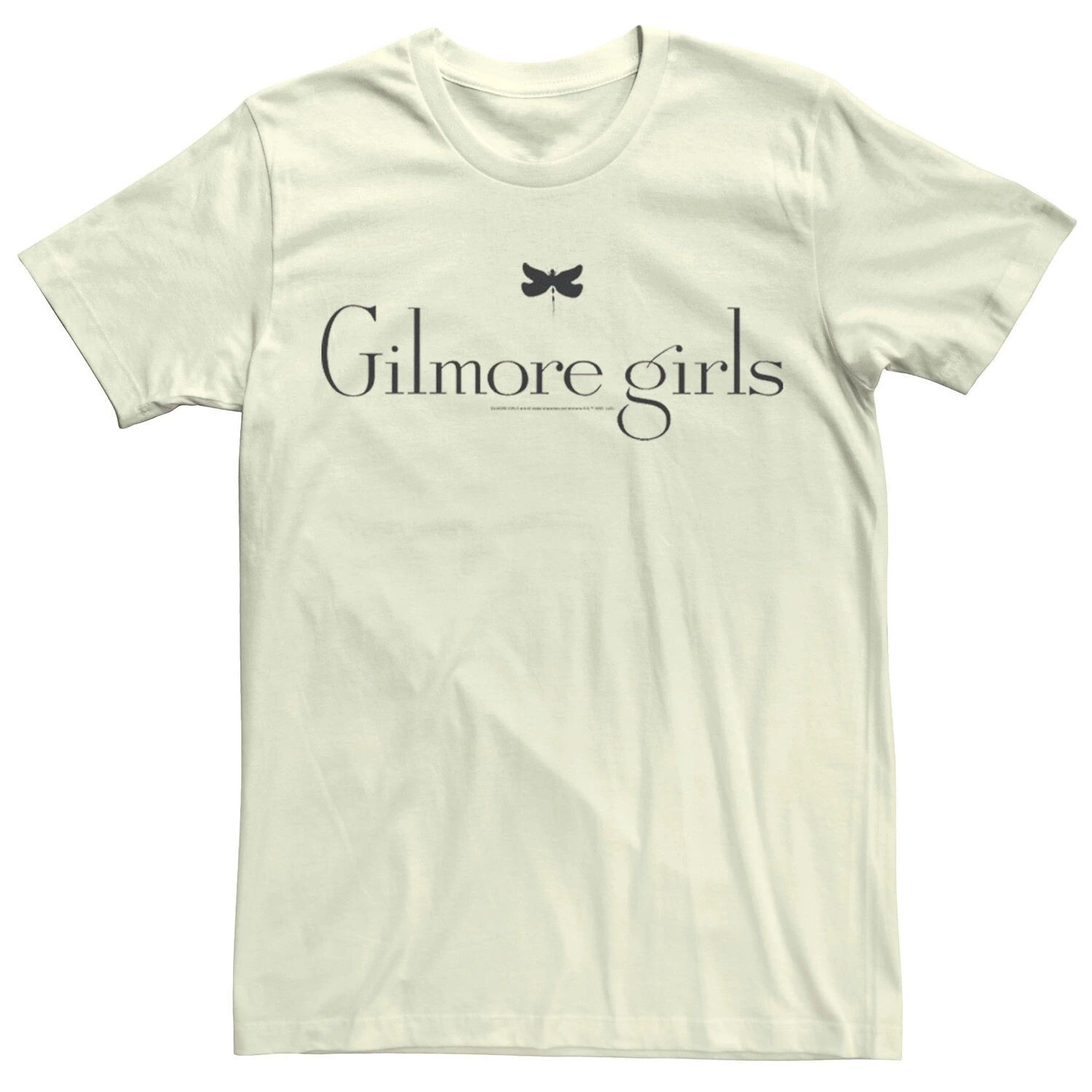 

Мужская футболка с простым логотипом Gilmore Girls Licensed Character
