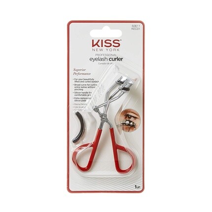 

Профессиональные щипцы для завивки ресниц KISS Superior Performance KEC01