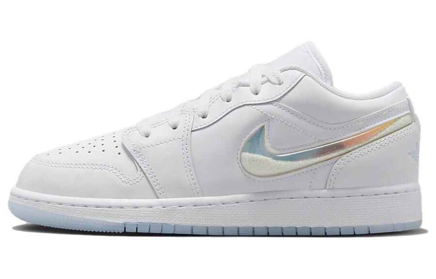 Кроссовки Air Jordan 1 Vintage Basketball Shoes Women's Low-Top Pink — фото 4