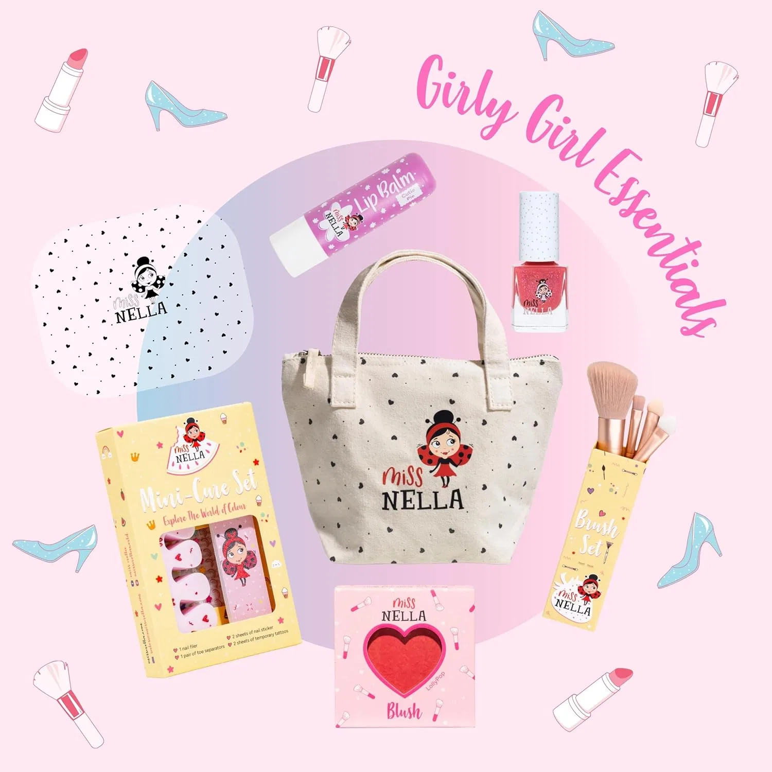 Детский набор косметики и лаков для ногтей Miss Nella Special Edition Miss Nella — фото 3