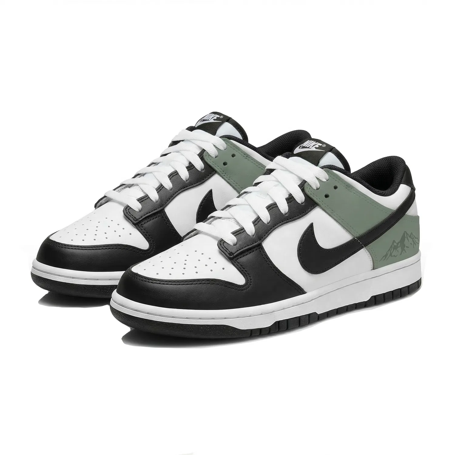 Кроссовки для скейтбординга Nike Dunk Low White — фото 4