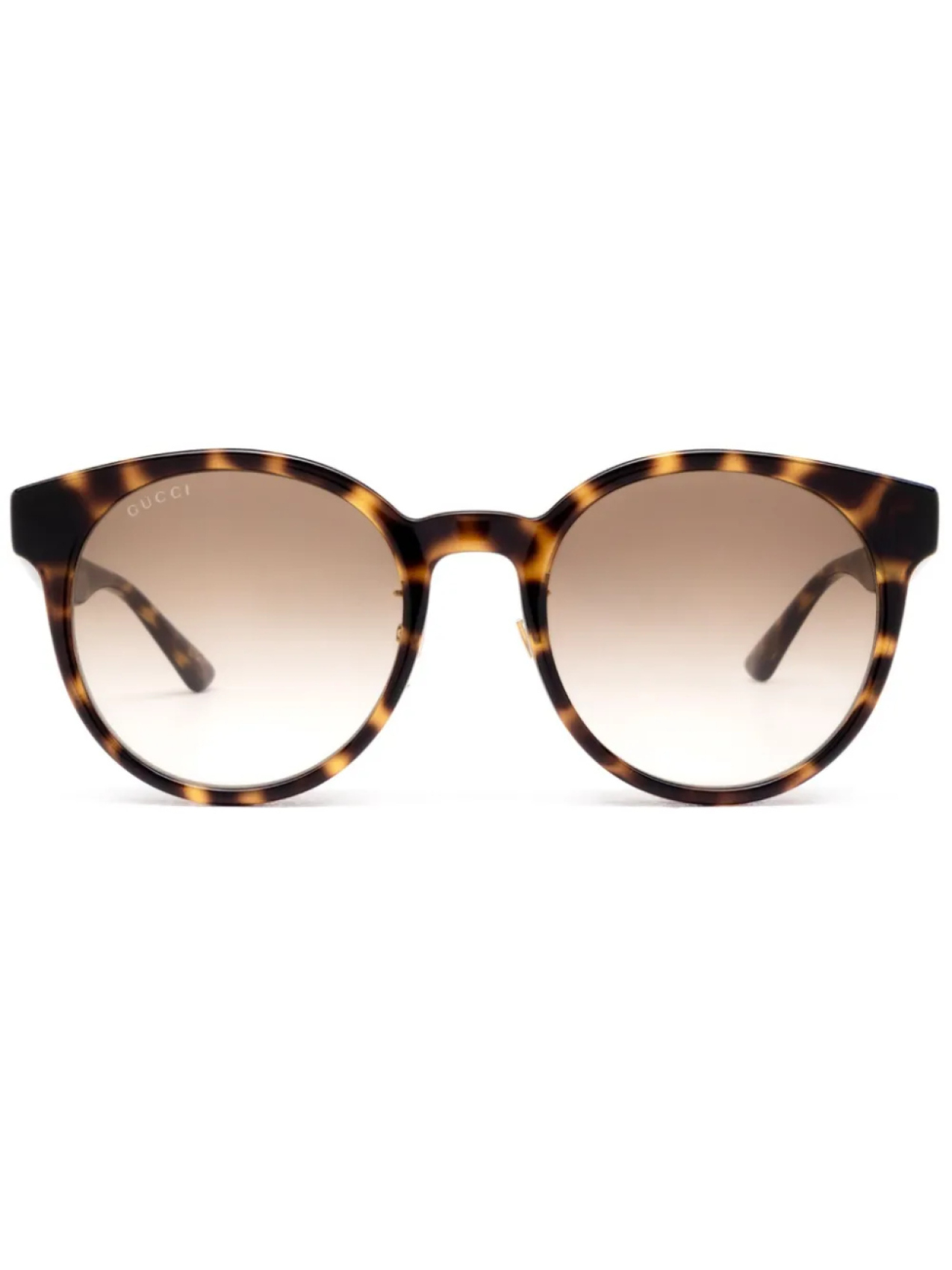 

Очки в круглой оправе Gucci Eyewear, коричневый