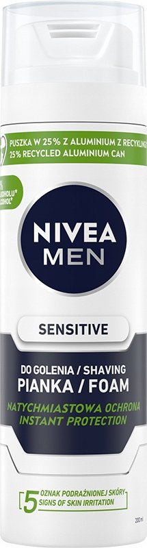 Набор для бритья NIVEA MEN Sensitive. Успокаивающая пена и бальзам после бритья — фото 4