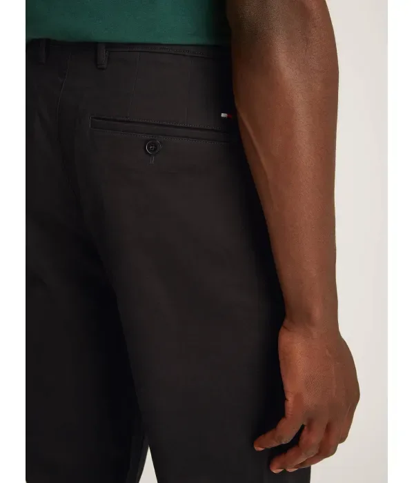 Брюки чинос Denton regular fit Tommy Hilfiger, черный — фото 4