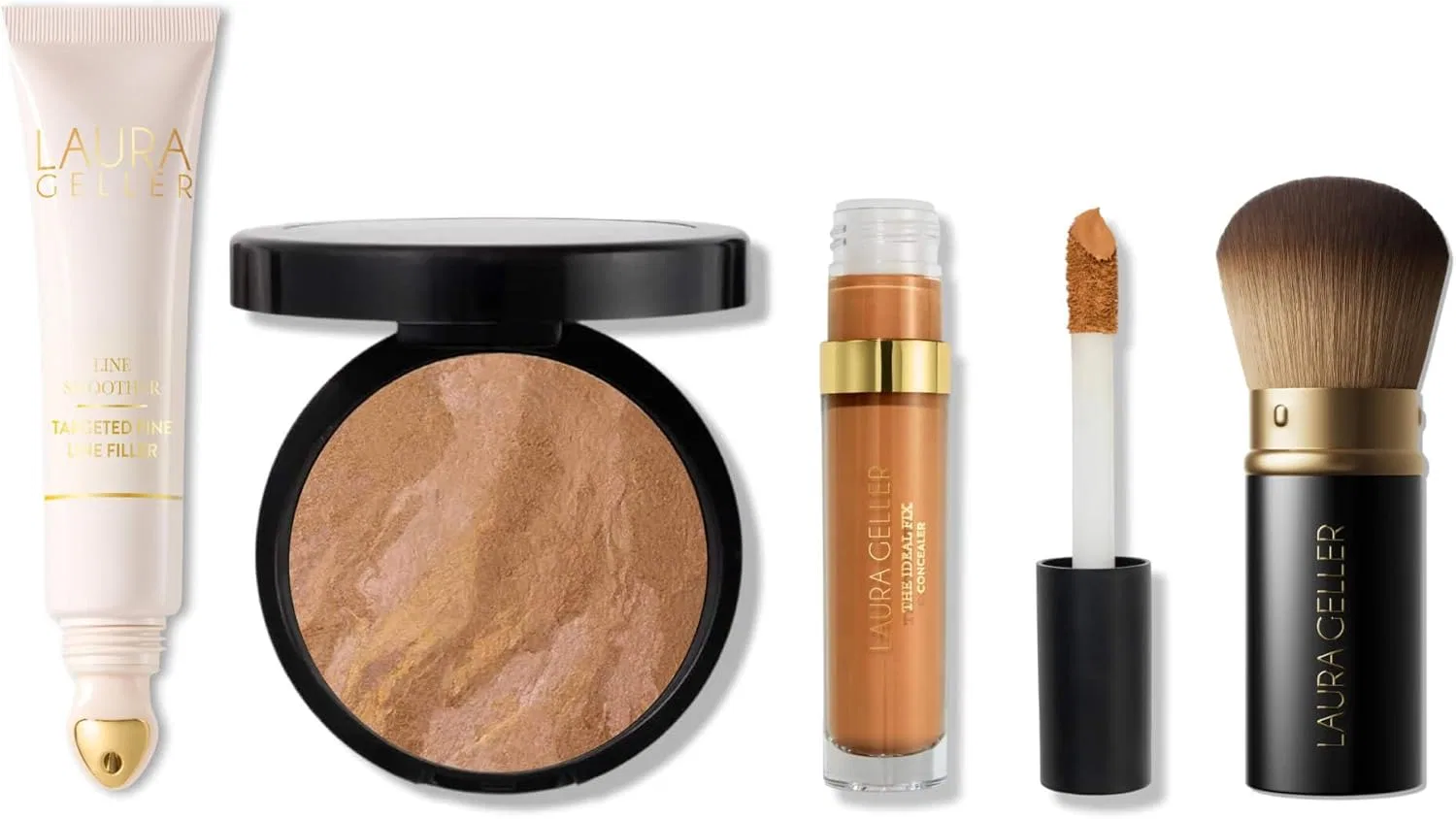 Набор для макияжа Line Smoother Kit LAURA GELLER NEW YORK 4 предмета Сэнд