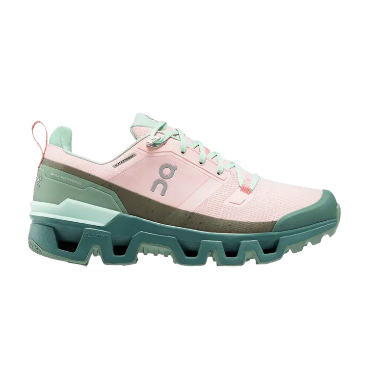 

Кроссовки ON Wmns Cloudwander Waterproof Doe Ivy, розовый