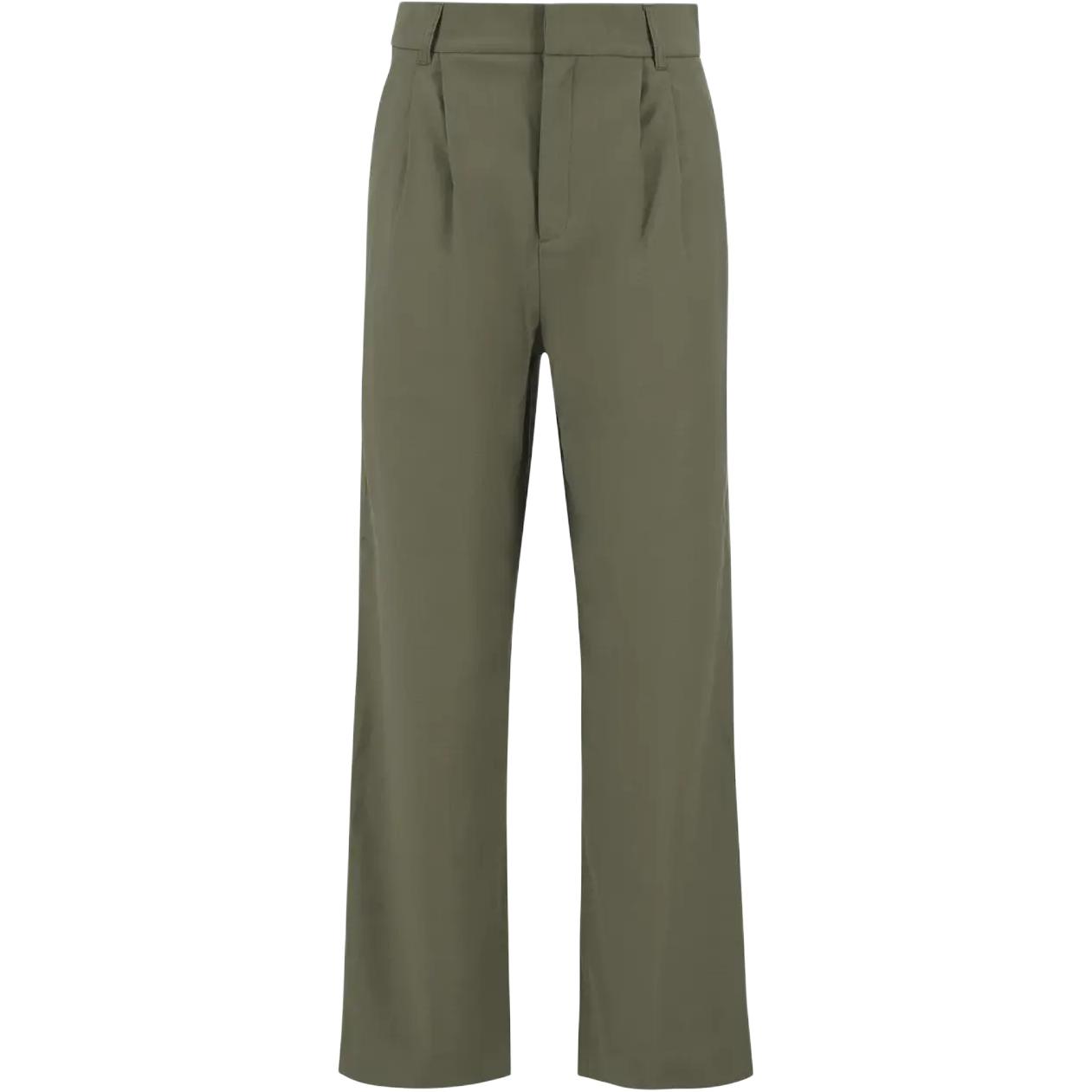 

Barbour Женские повседневные брюки темно-хаки средней ширины