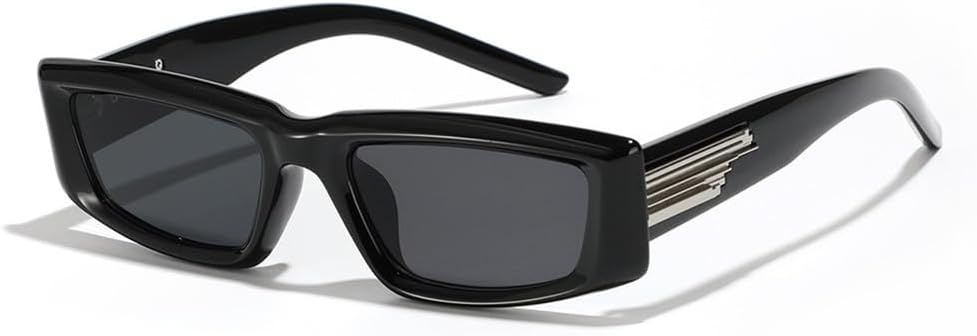 

Ретро-панк солнцезащитные очки большого размера для женщин и мужчин, винтажные солнцезащитные очки с защитой от УФ-излучения UV400 для использования на открытом воздухе HDUBFY, 1