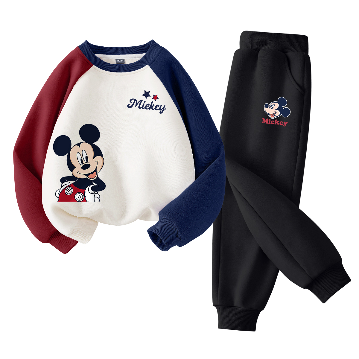 

Детская повседневная спортивная одежда Disney, черный