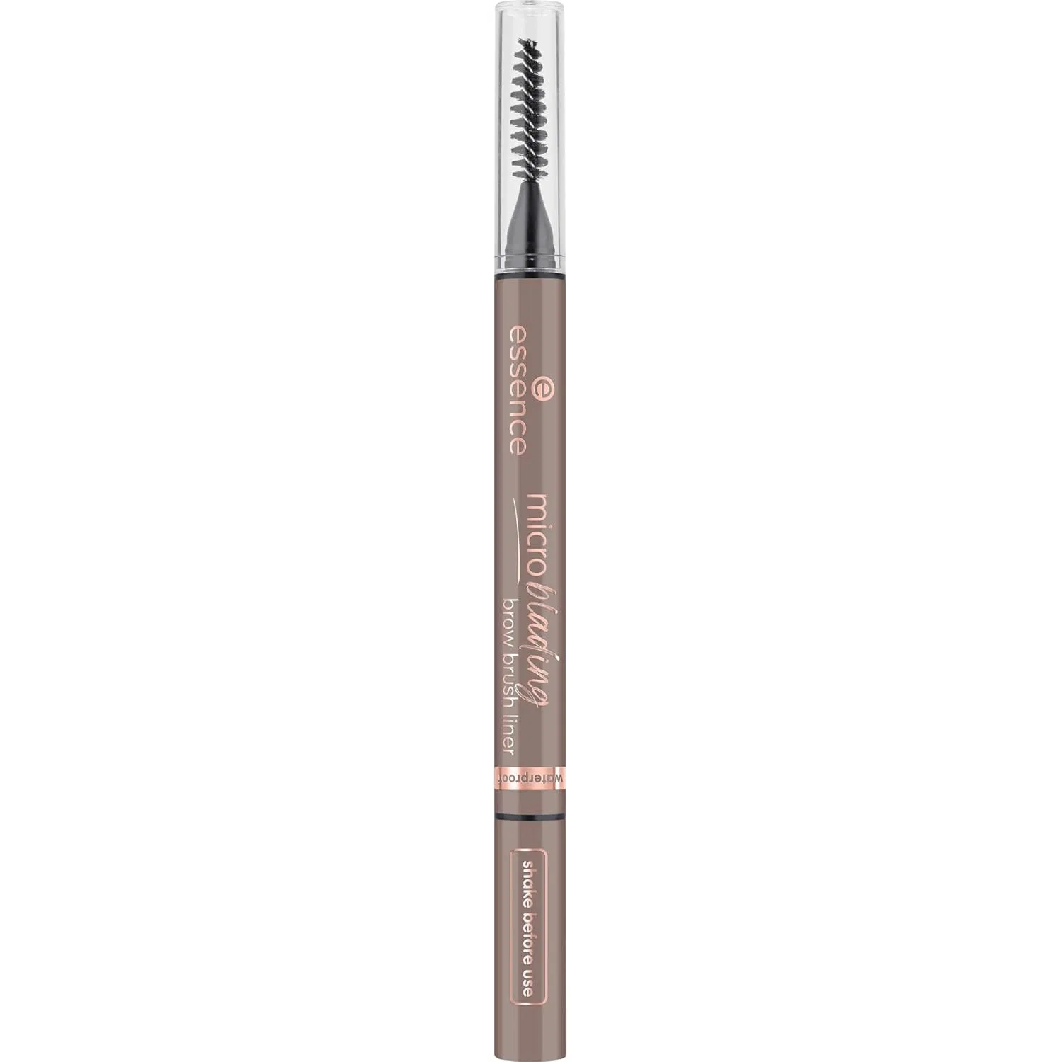 Водостойкий карандаш-лайнер для бровей «Microblading Brow Brush Liner» от essence Essence, 02 Light Brown — фото 3