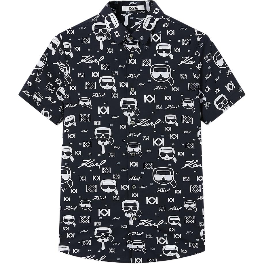 

KARL LAGERFELD / Karl Lagerfeld Jeans Рубашка KARL LAGERFELD мужская черная