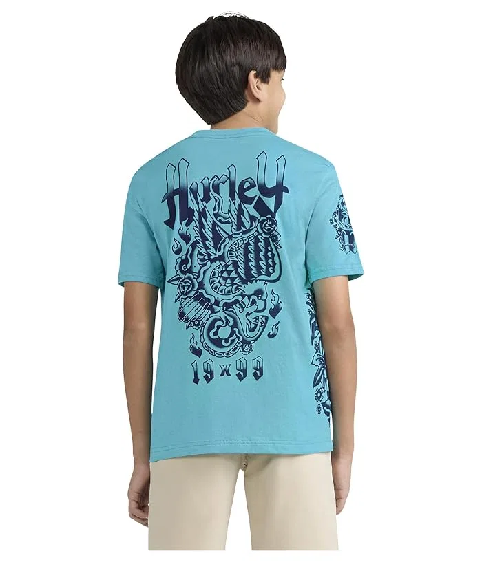 Футболка с принтом Multi Tatt Hurley Kids, Volt — фото 3