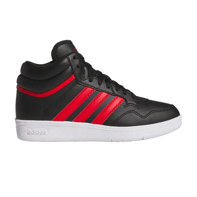 

Кроссовки adidas Hoops 4.0 Mid J Black Scarlet, черный