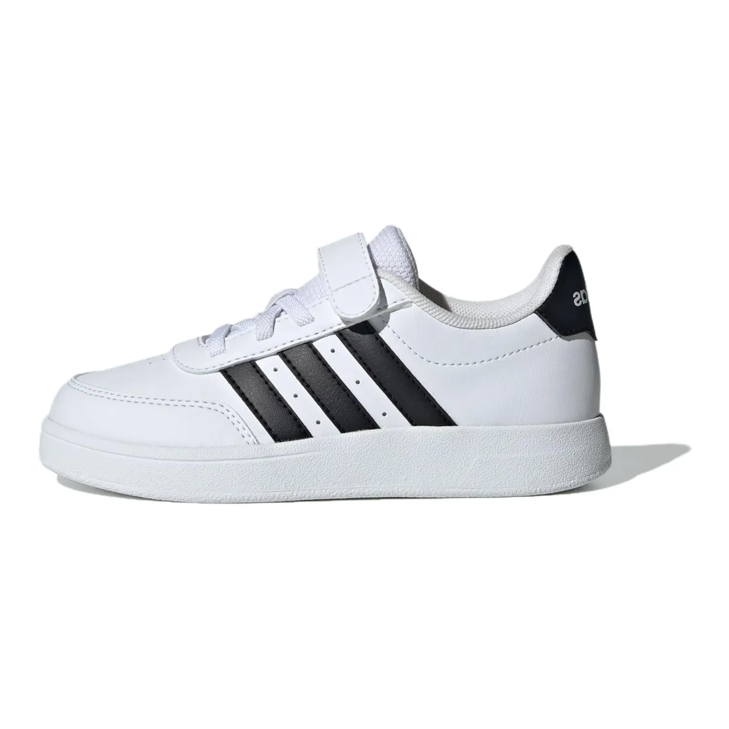 

BREAKNET 2.0 Детские кроссовки для скейтбординга Kids Low-top Cloud White/Core Black/Core Black Adidas, черный