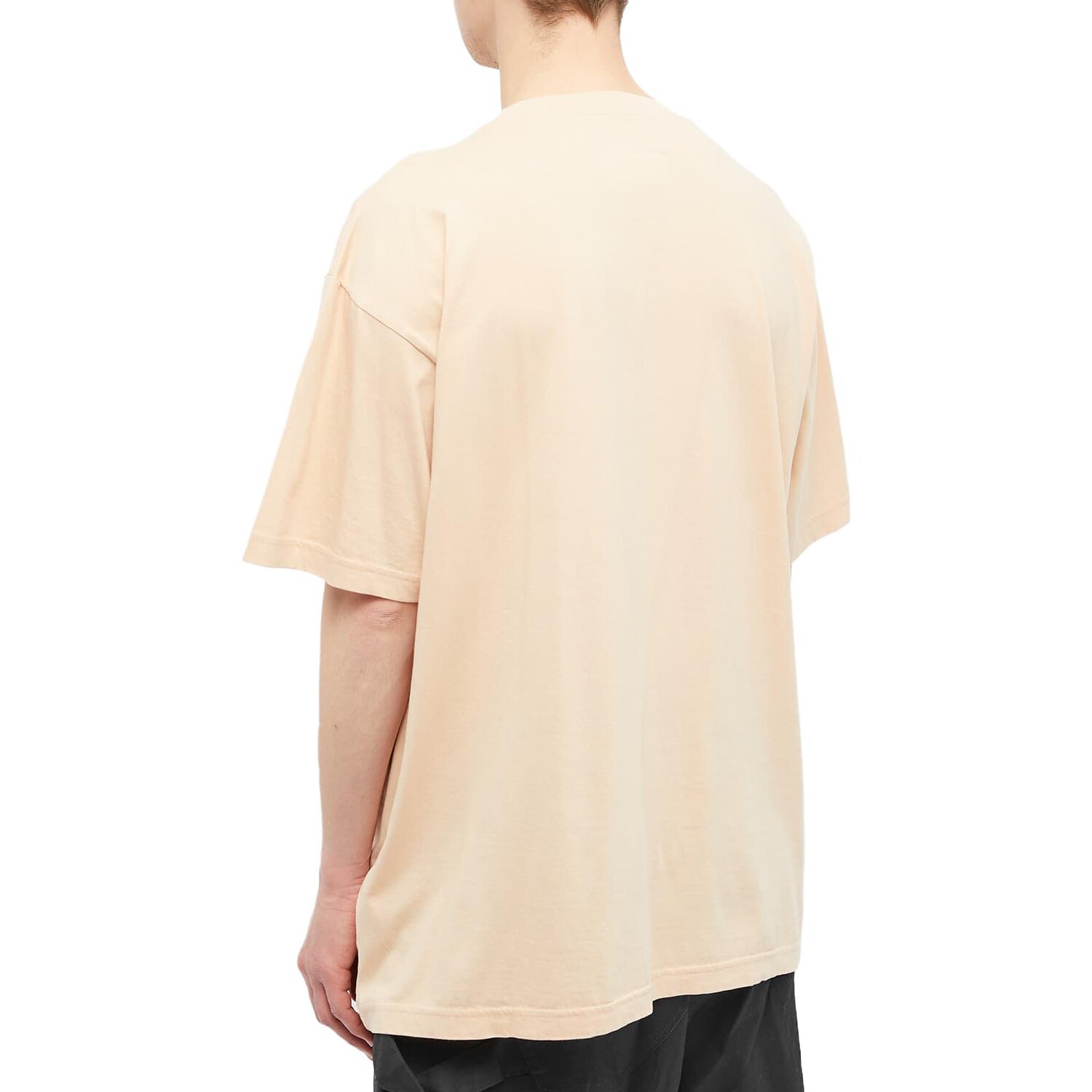 Футболка мужская персиковая Mm6 Maison Margiela, цвет Peach — фото 3
