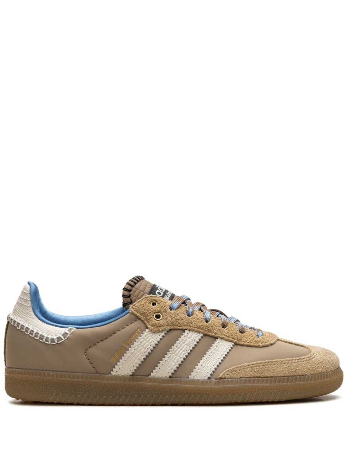 Adidas кроссовки Samba Desert White из коллаборации с Wales Bonner, нейтральный цвет