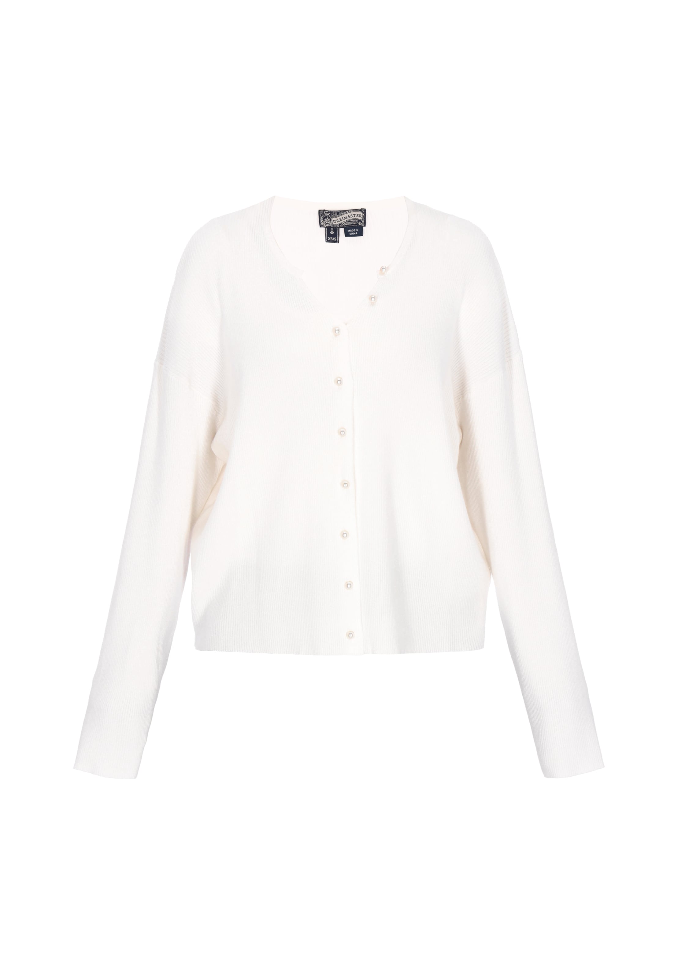 

DreiMaster Vintage Кардиган из трикотажа в цвете off white
