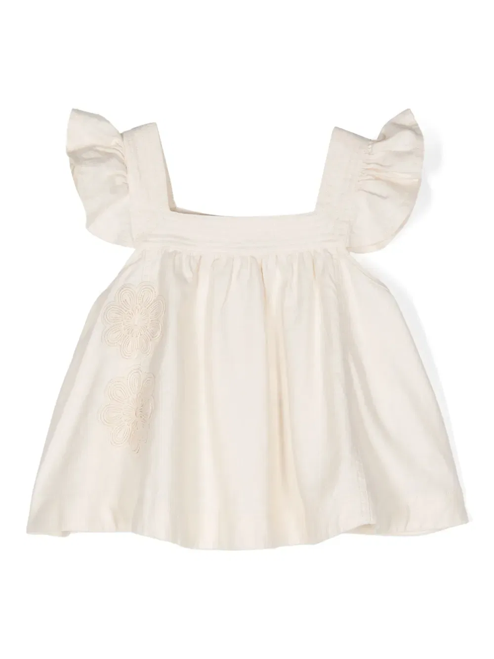 Джинсовая блузка Halliday Zimmermann Kids, нейтральный