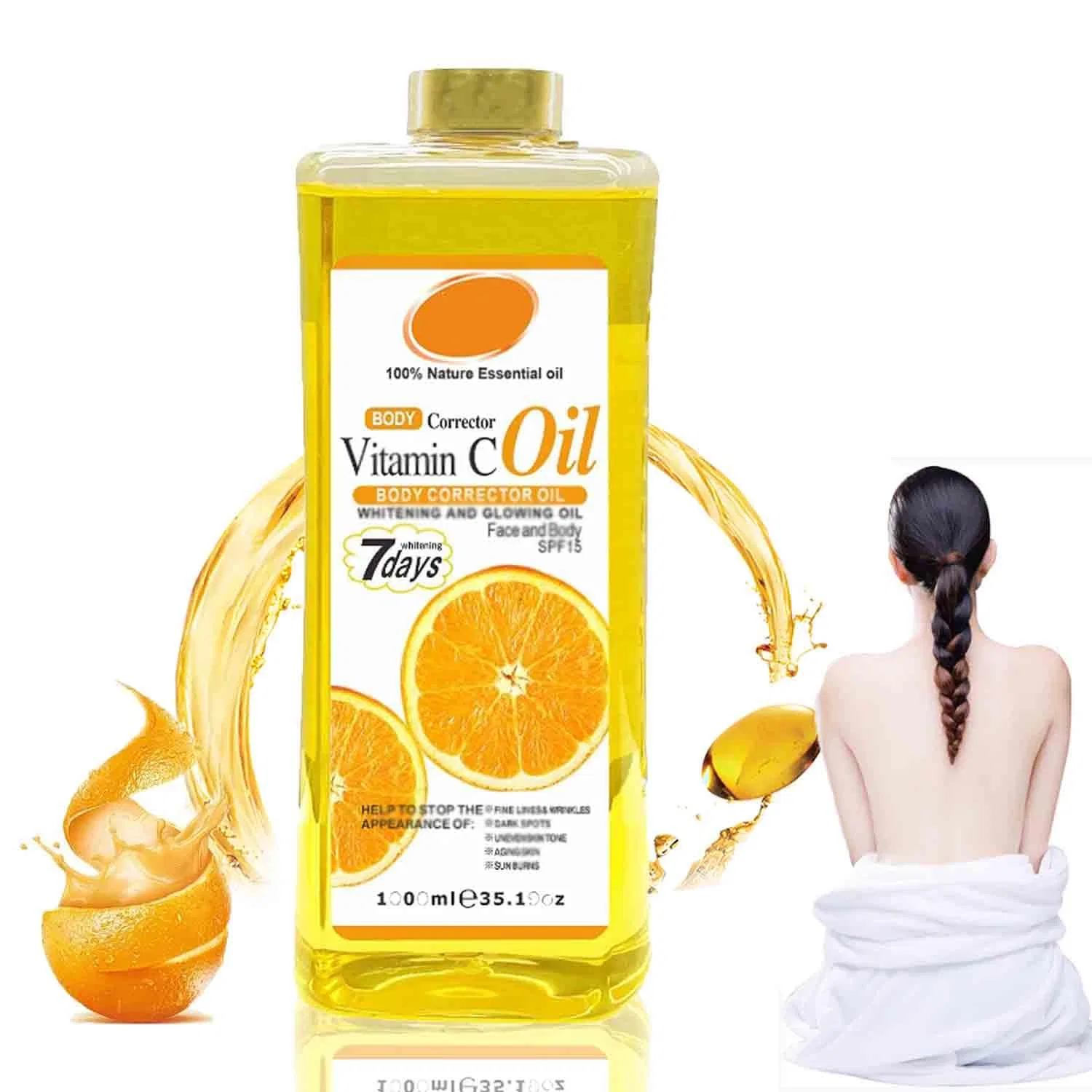 Масло для тела Soft 7 с куркумой и витамином С, 300 мл Zrfjfgksw