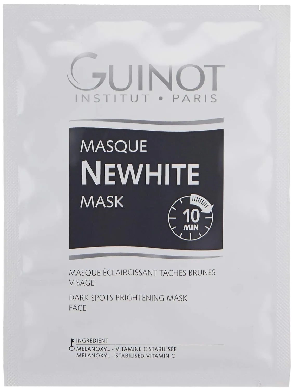 Набор осветляющих масок Guinot Newhite, 7 штук (1 упаковка) 51,8 мл (1 шт.) — фото 3