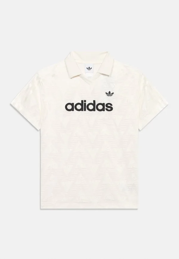 Свободное трикотажное платье с рукавами «летучая мышь» Adidas Originals, Cloud White — фото 3