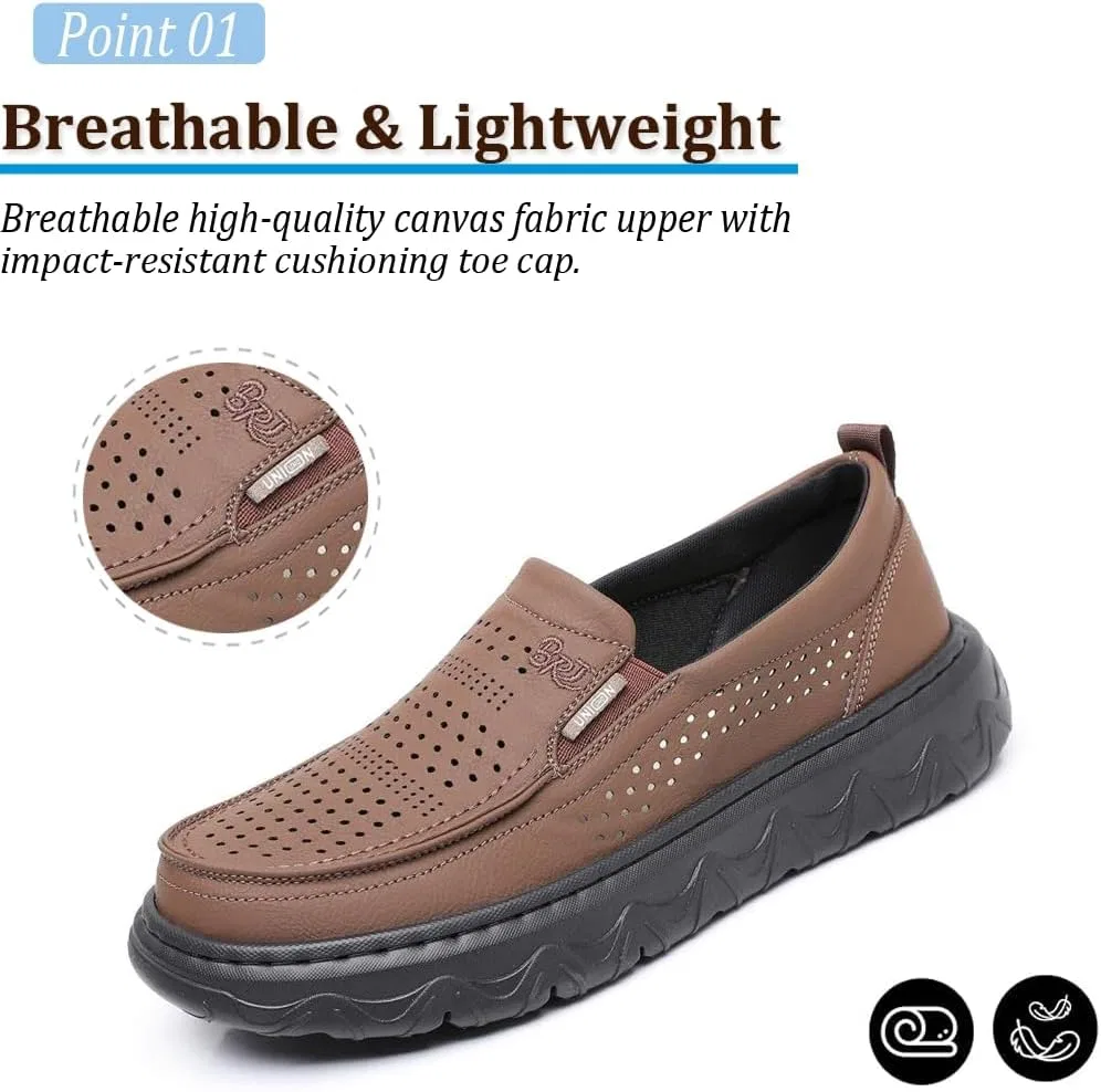 Мокасины мужские Asifn Slip-On, кофе — фото 4