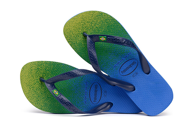 

Шлепанцы унисекс синие Havaianas