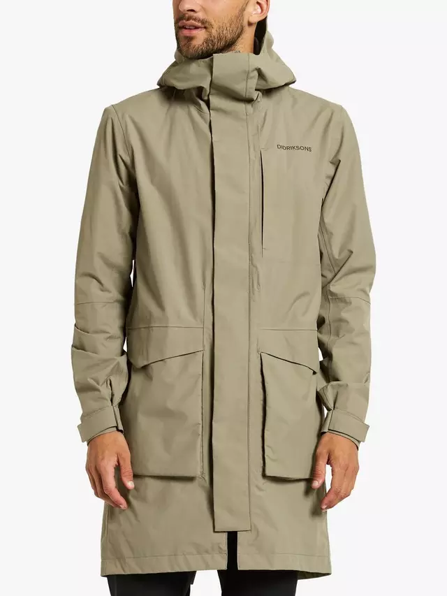 

Парка Didriksons Andreas Waterproof, цвет mistel/green