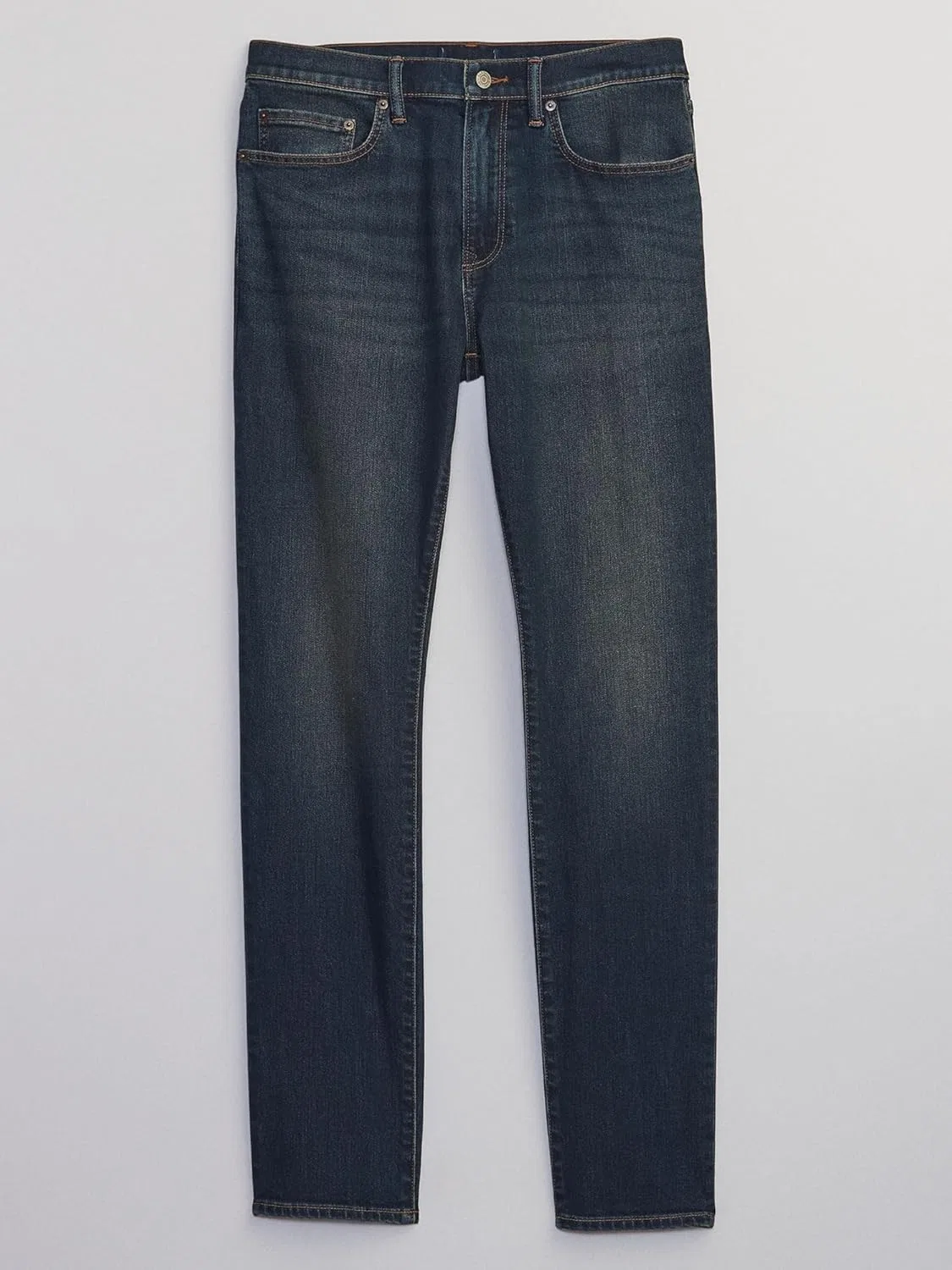 Джинсы Slim Fit GAP, Dark Wash — фото 3