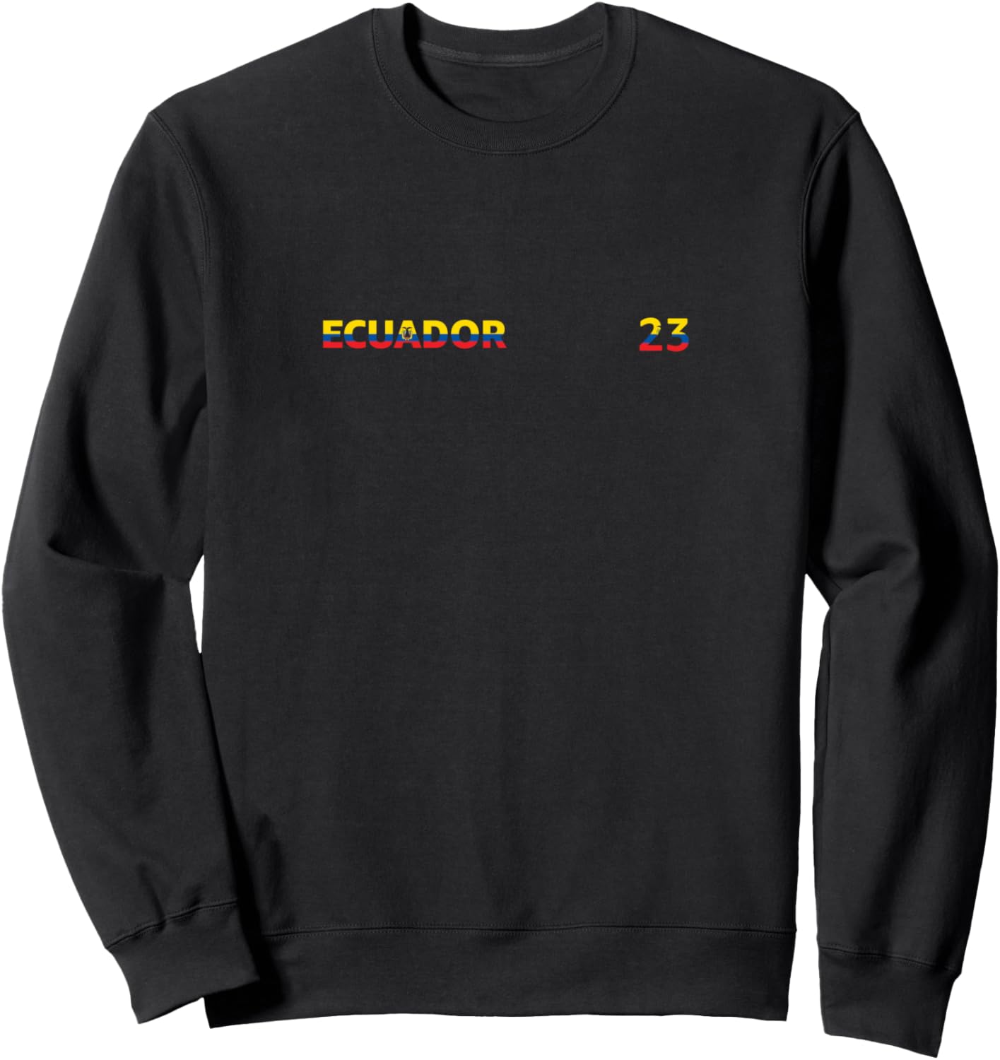 

Толстовка с флагом Эквадора Ecuador, черный