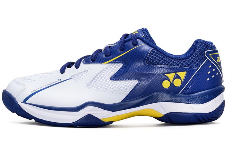 

YONEX Женские и мужские бадминтонные кроссовки Unisex Low top White Blue