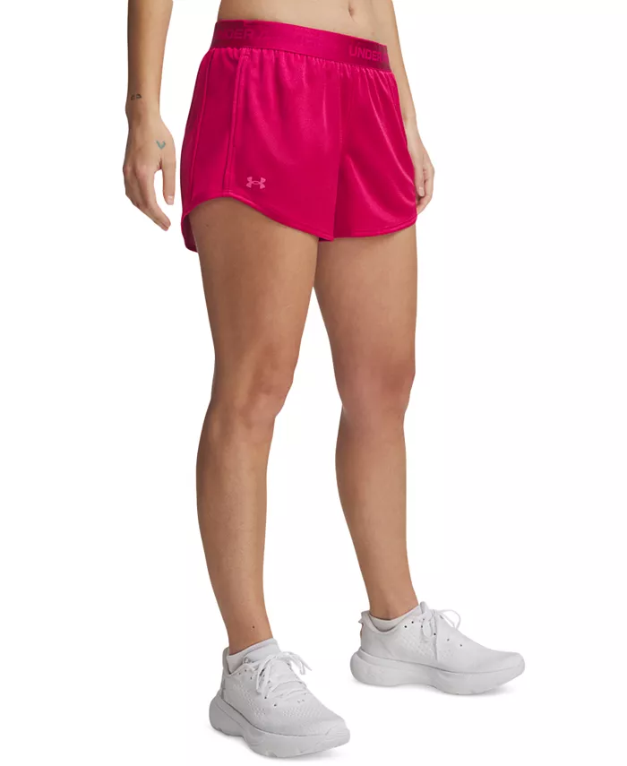 

Женские шорты UA Tech Play Up Shine Under Armour, розовый